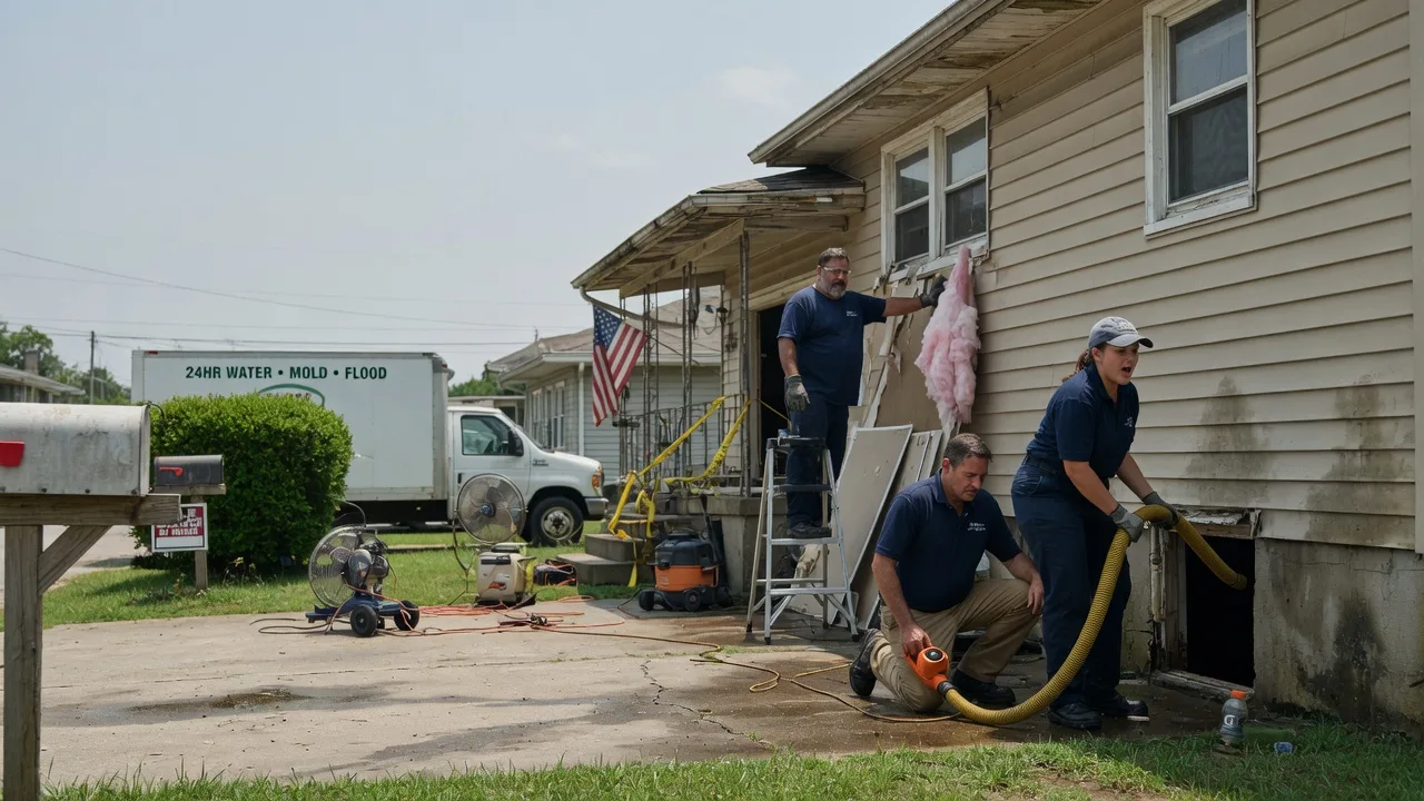 Water Damage Repair in Louisville, AL near me